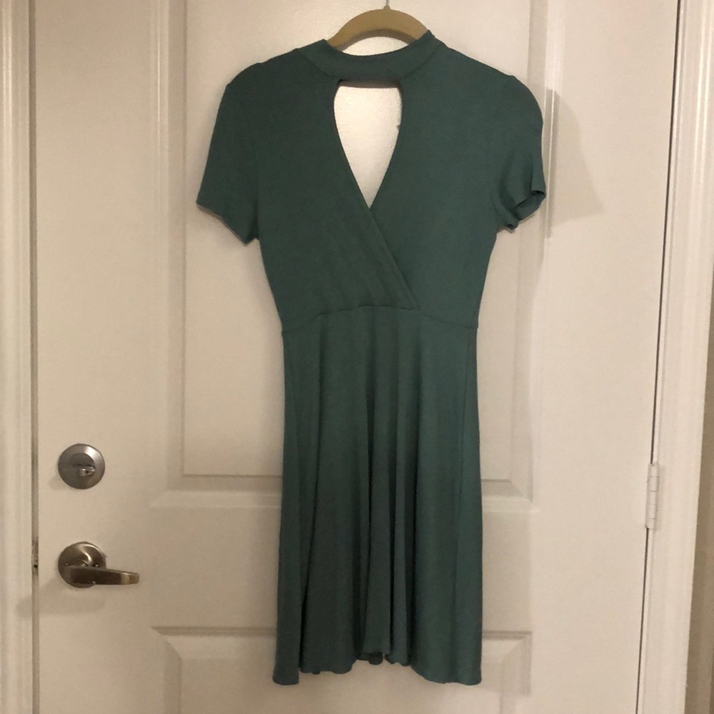 Green dress